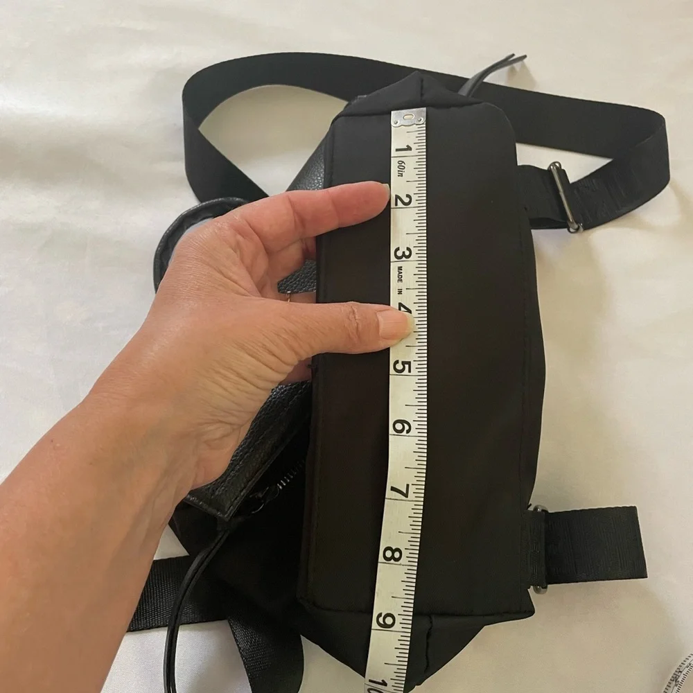 Botkier New York Trigger Mini Black‎ Backpack w/Zippered Pockets, Approx. 11”x9”